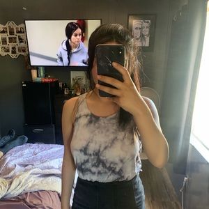 Tie Dye American Eagle Shirt